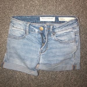Pacsun denim short shorts